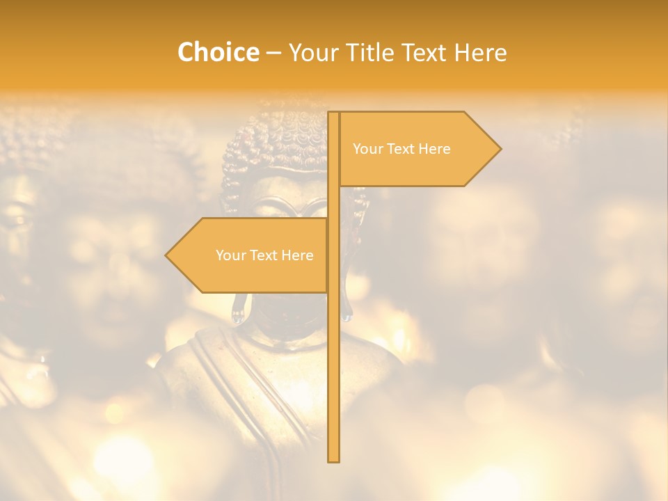 Wat Architecture God PowerPoint Template