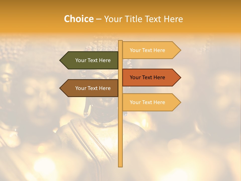 Wat Architecture God PowerPoint Template