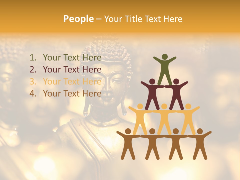 Wat Architecture God PowerPoint Template