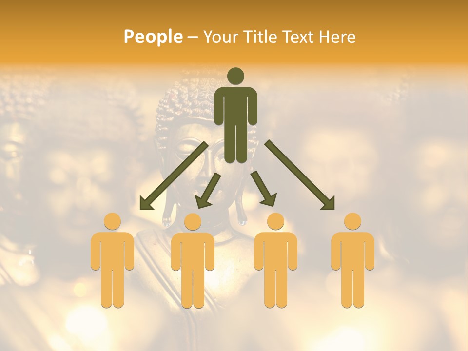 Wat Architecture God PowerPoint Template