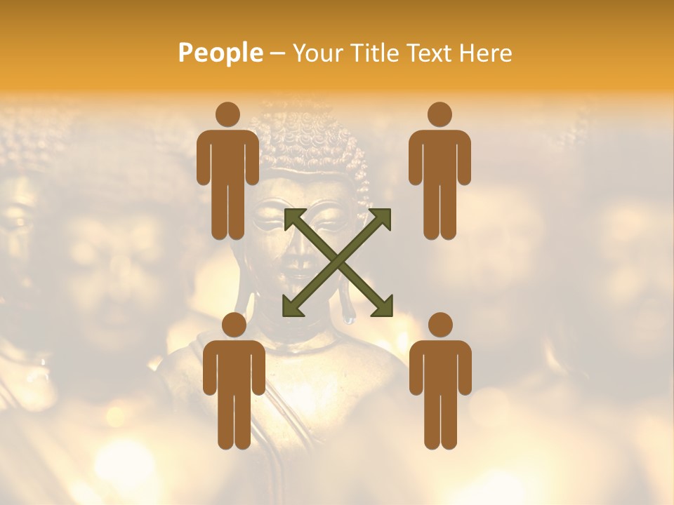 Wat Architecture God PowerPoint Template