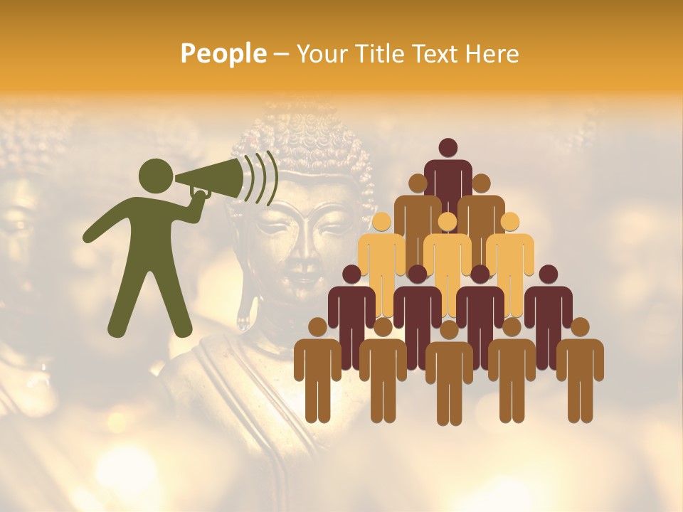 Wat Architecture God PowerPoint Template