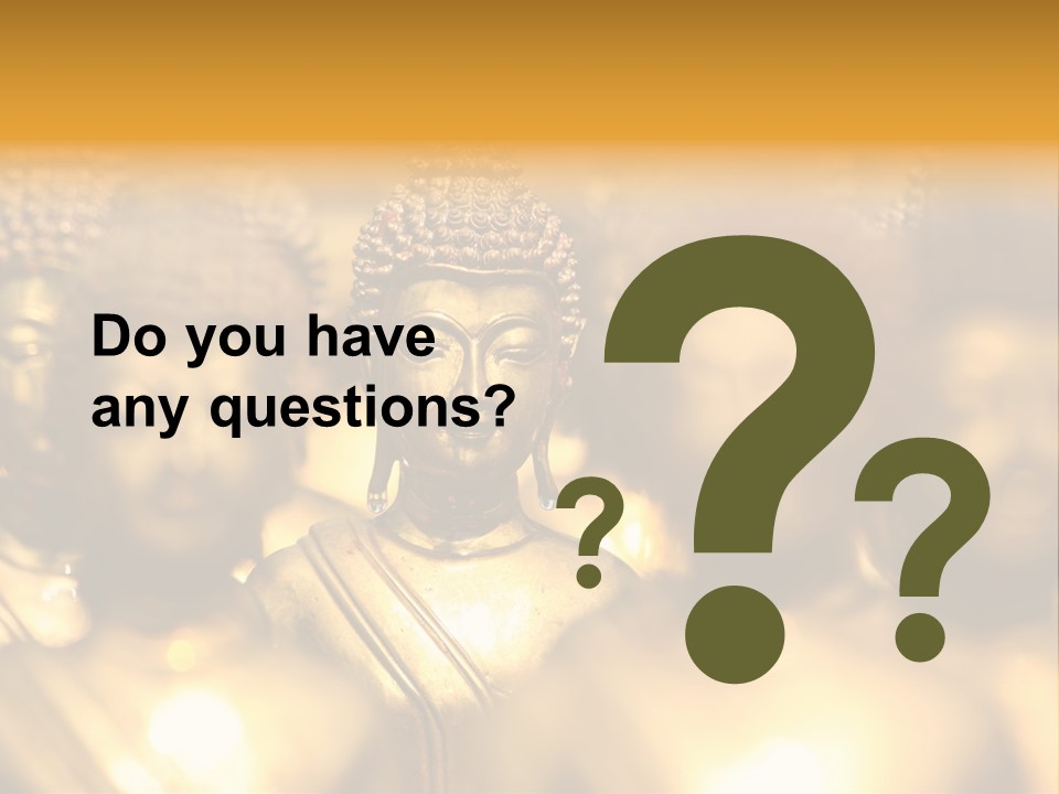 Wat Architecture God PowerPoint Template