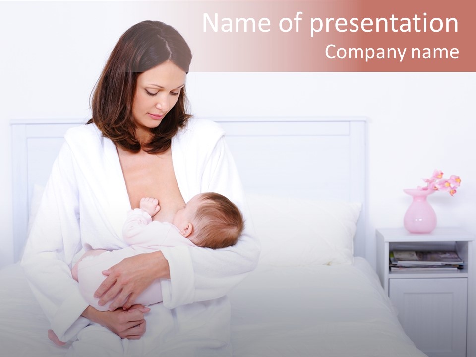 Mother Horizontal Beautiful PowerPoint Template