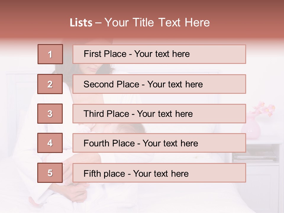Mother Horizontal Beautiful PowerPoint Template
