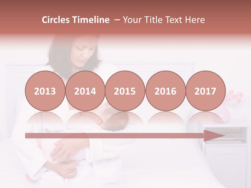 Mother Horizontal Beautiful PowerPoint Template