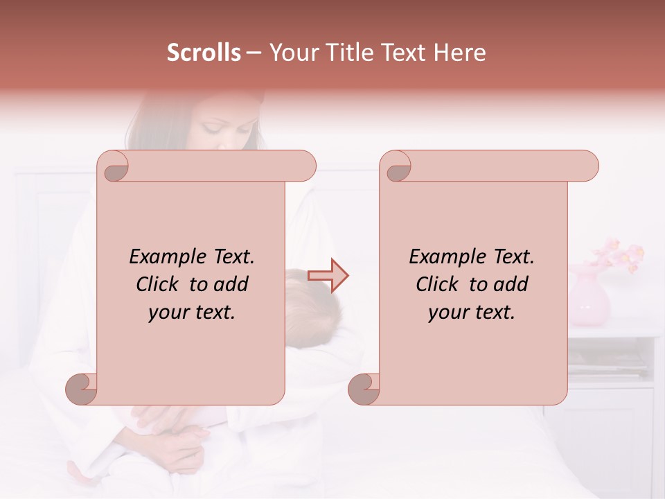 Mother Horizontal Beautiful PowerPoint Template