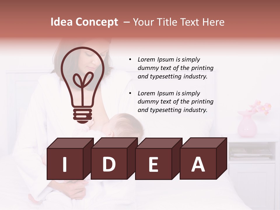 Mother Horizontal Beautiful PowerPoint Template