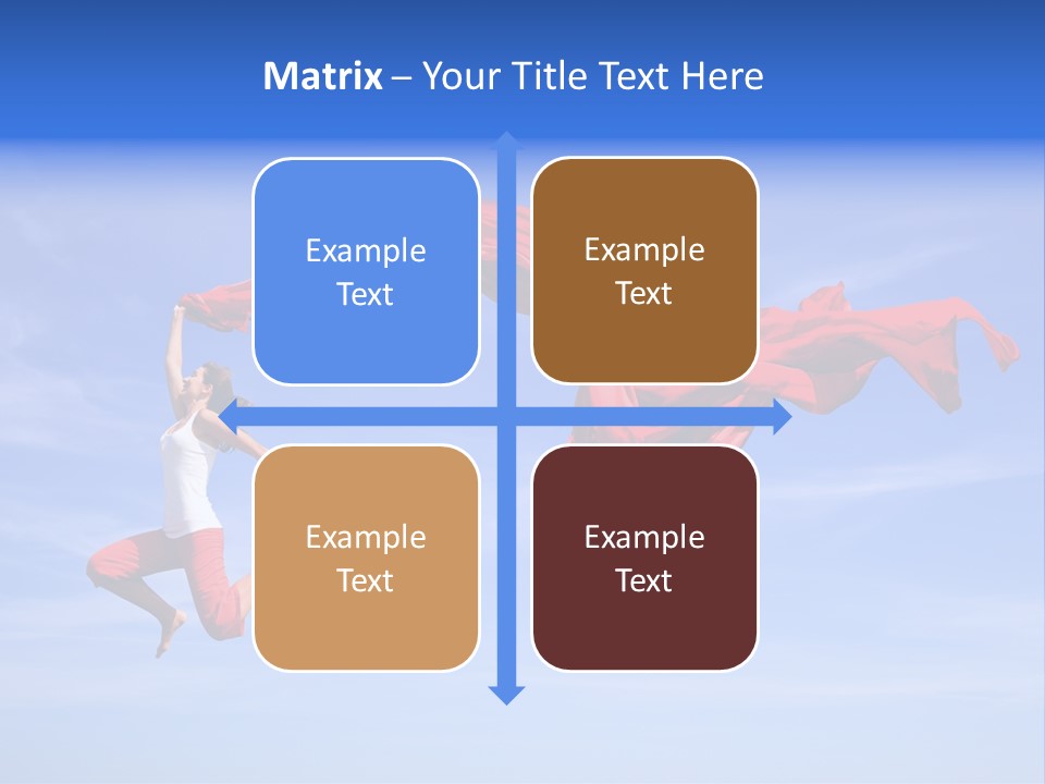 Color Spring Landscape PowerPoint Template