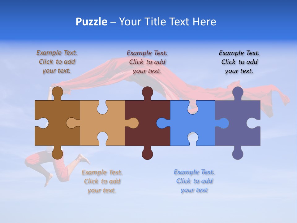 Color Spring Landscape PowerPoint Template