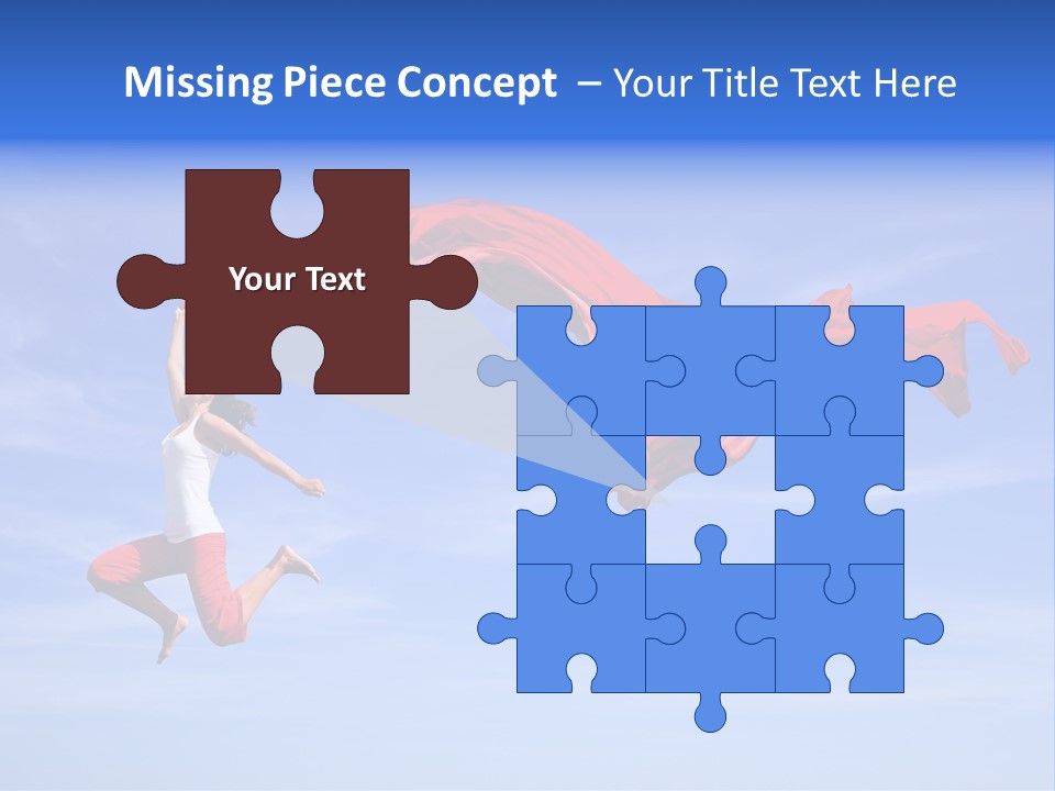 Color Spring Landscape PowerPoint Template