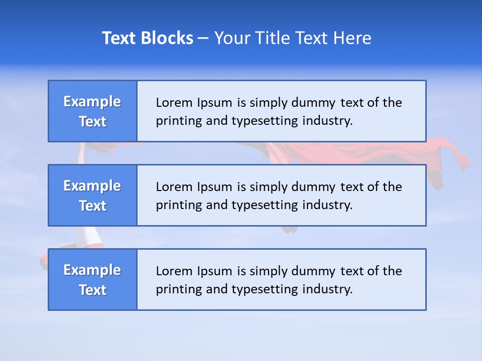 Color Spring Landscape PowerPoint Template