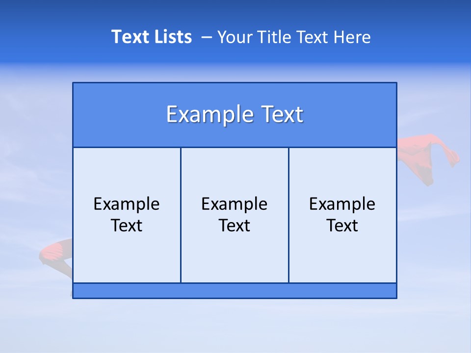 Color Spring Landscape PowerPoint Template