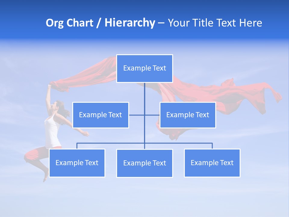 Color Spring Landscape PowerPoint Template
