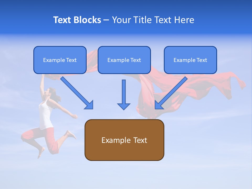 Color Spring Landscape PowerPoint Template