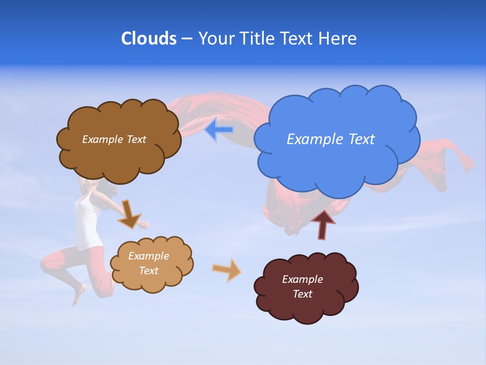 Color Spring Landscape PowerPoint Template