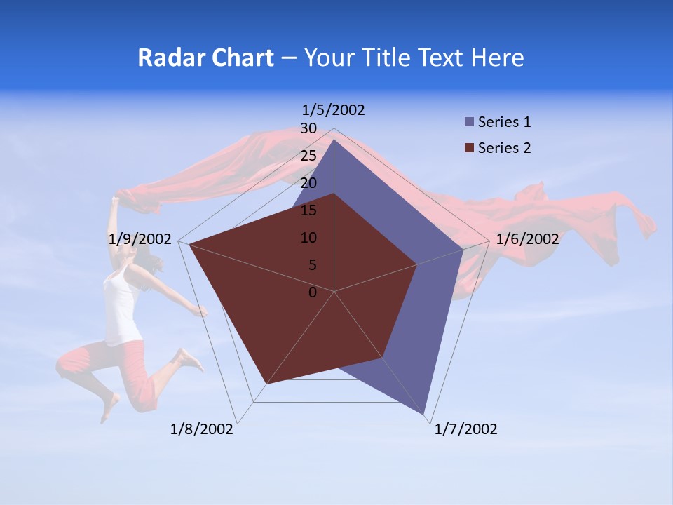 Color Spring Landscape PowerPoint Template