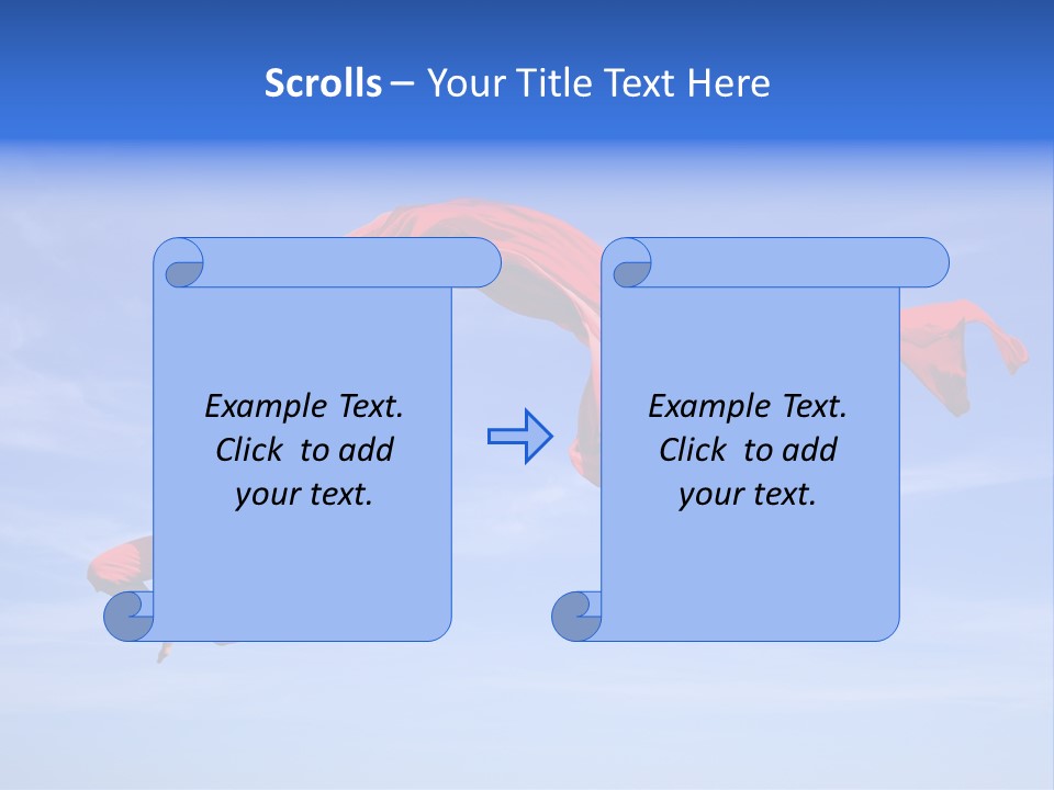 Color Spring Landscape PowerPoint Template