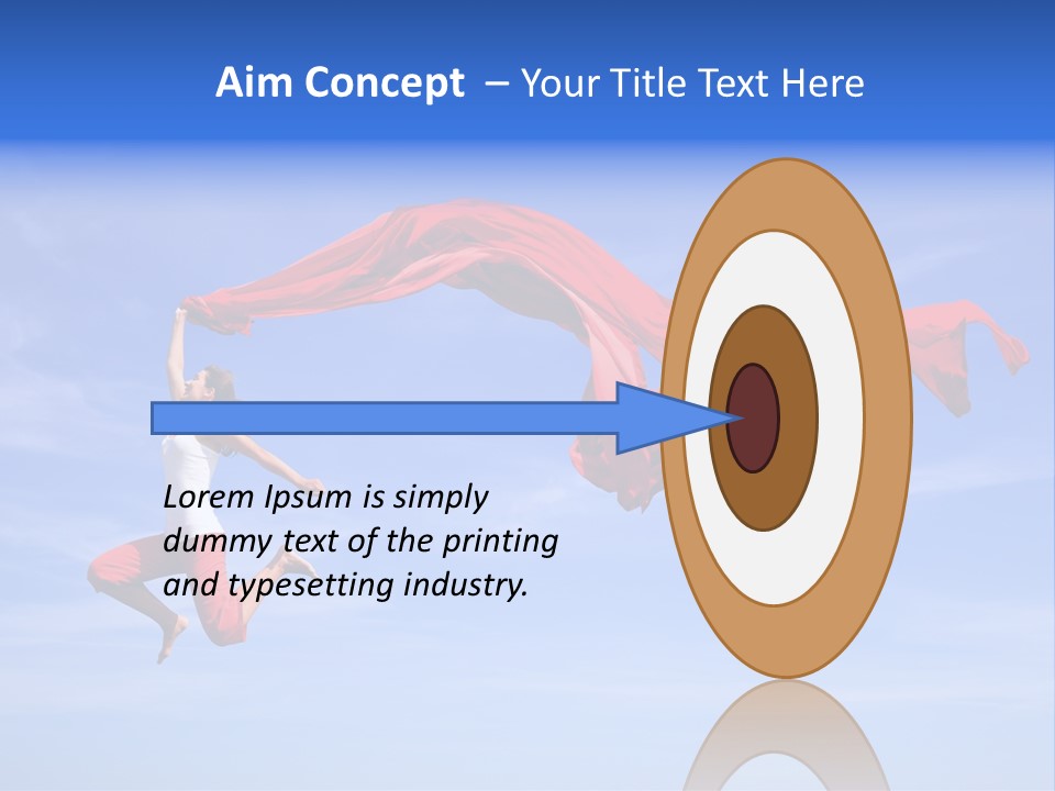 Color Spring Landscape PowerPoint Template