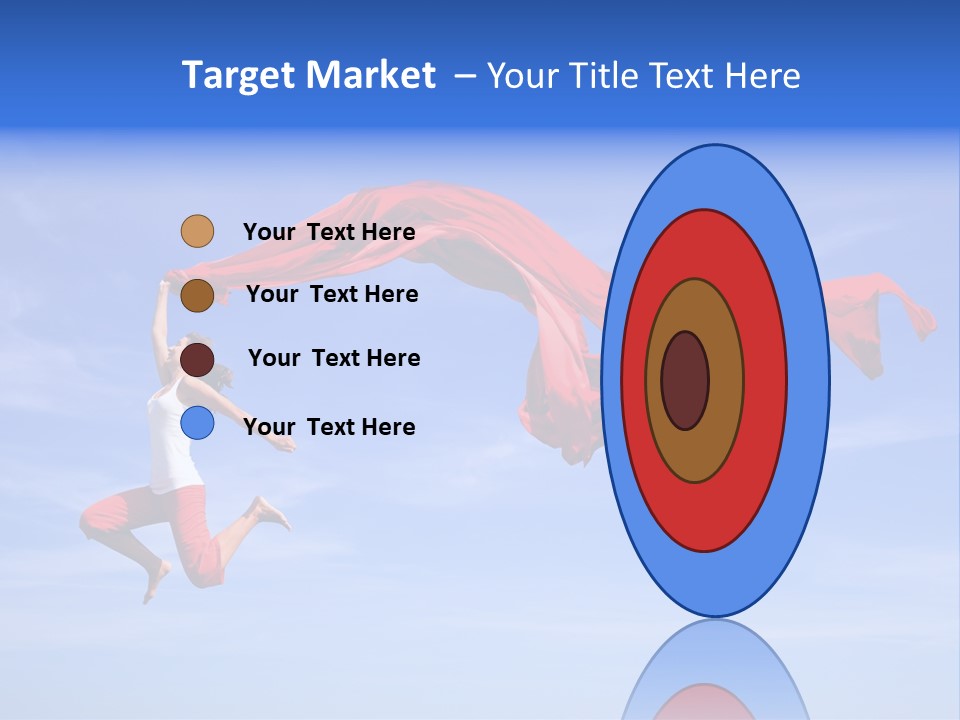 Color Spring Landscape PowerPoint Template