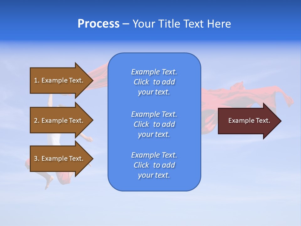 Color Spring Landscape PowerPoint Template
