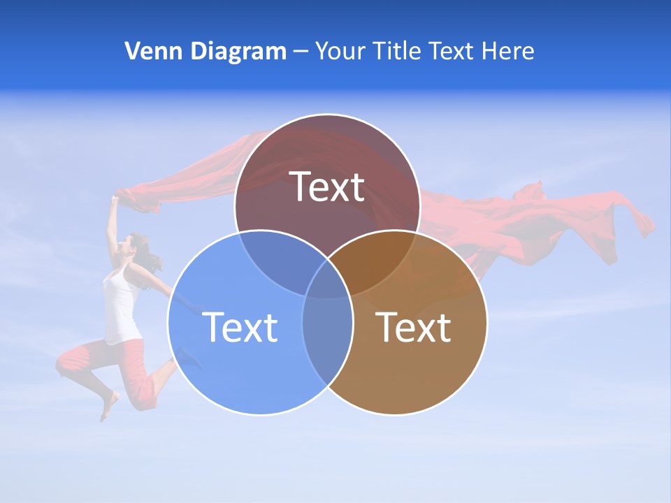 Color Spring Landscape PowerPoint Template