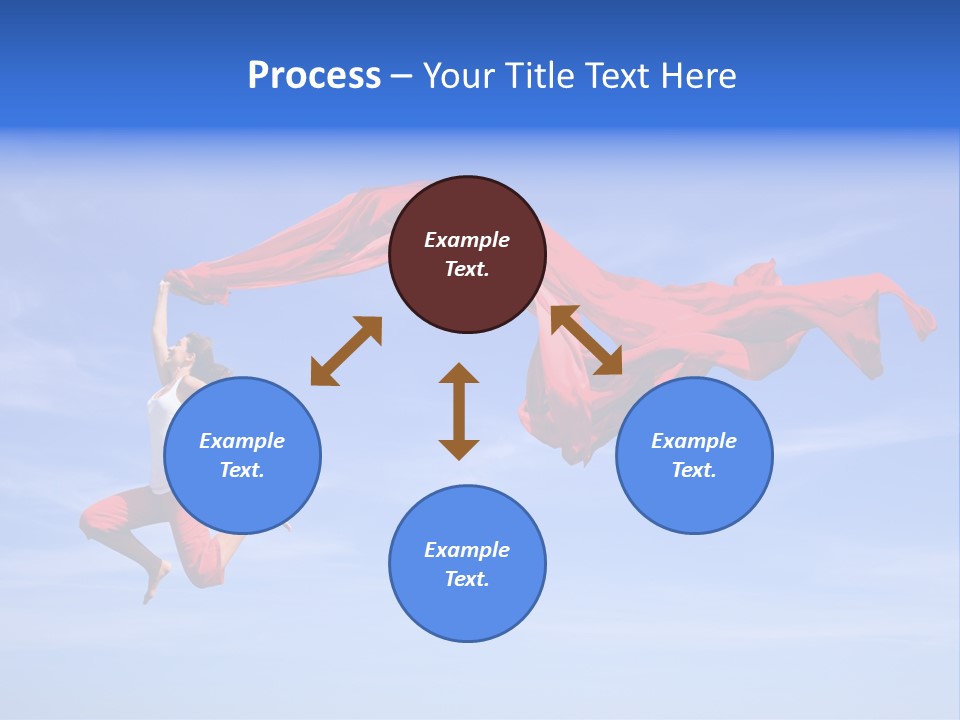 Color Spring Landscape PowerPoint Template