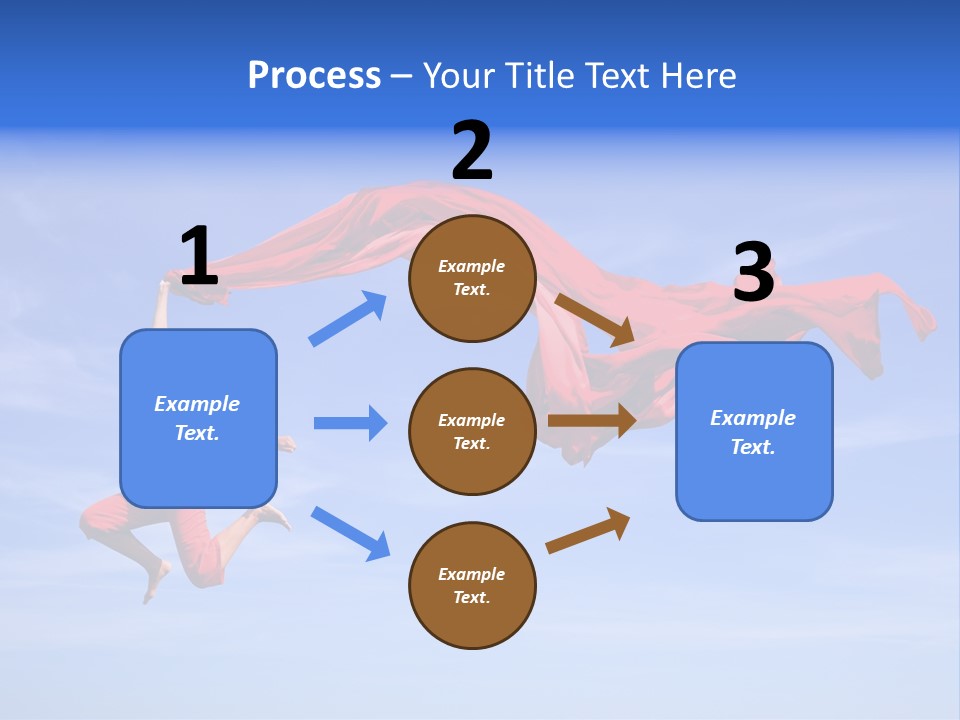 Color Spring Landscape PowerPoint Template