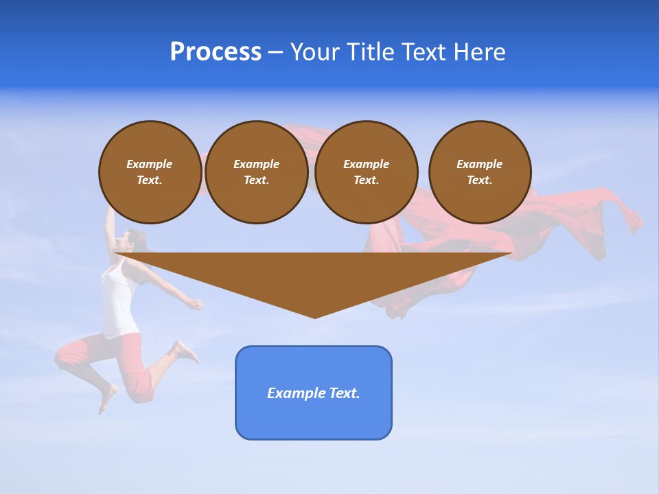 Color Spring Landscape PowerPoint Template