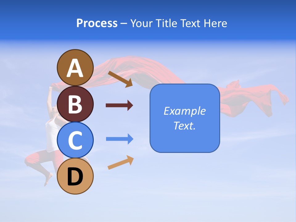 Color Spring Landscape PowerPoint Template