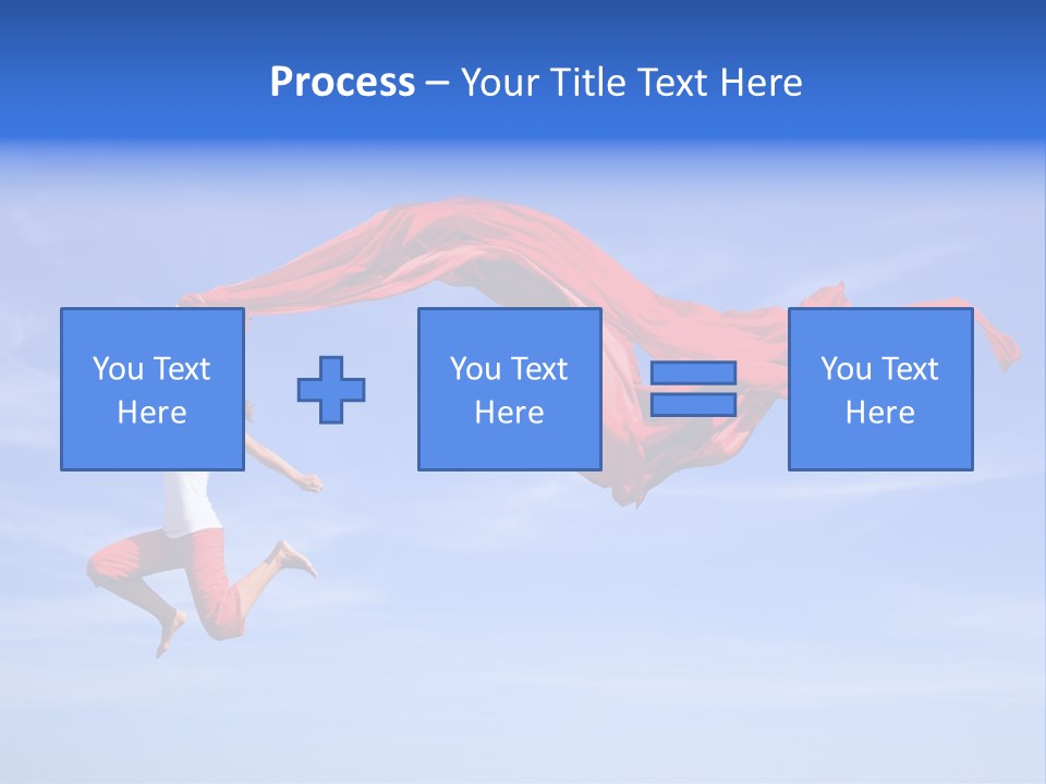 Color Spring Landscape PowerPoint Template