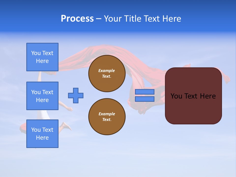 Color Spring Landscape PowerPoint Template