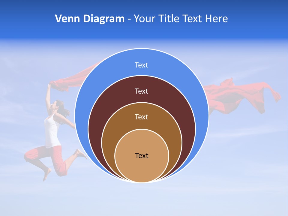 Color Spring Landscape PowerPoint Template
