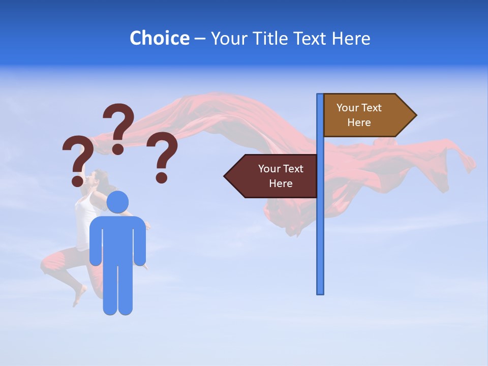 Color Spring Landscape PowerPoint Template