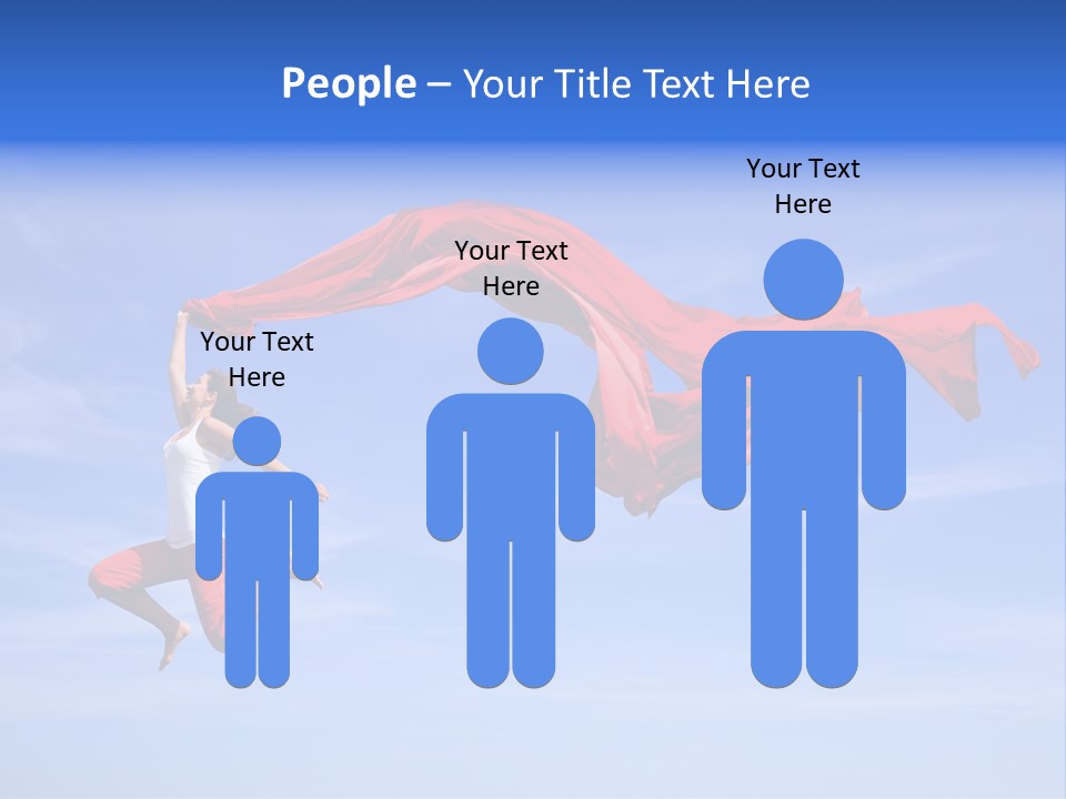 Color Spring Landscape PowerPoint Template