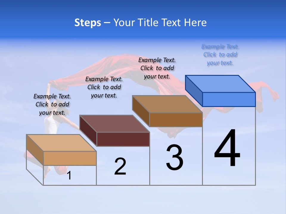 Color Spring Landscape PowerPoint Template