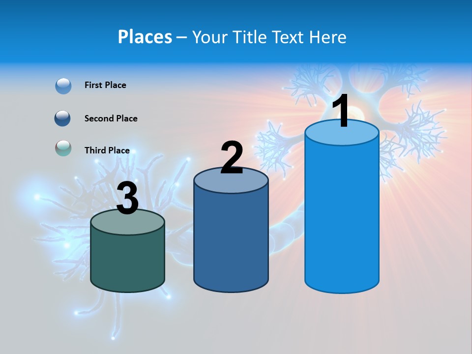 Dendrite Nucleus Brain PowerPoint Template