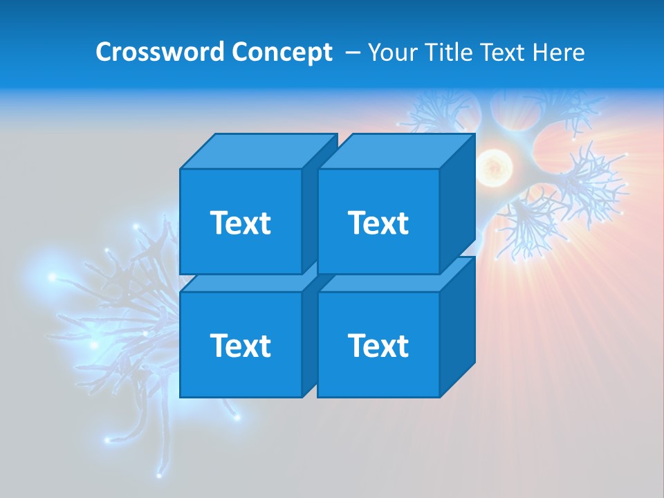 Dendrite Nucleus Brain PowerPoint Template