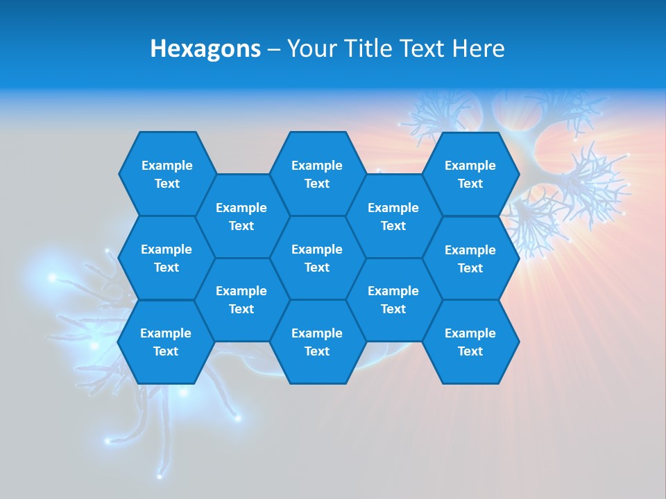 Dendrite Nucleus Brain PowerPoint Template
