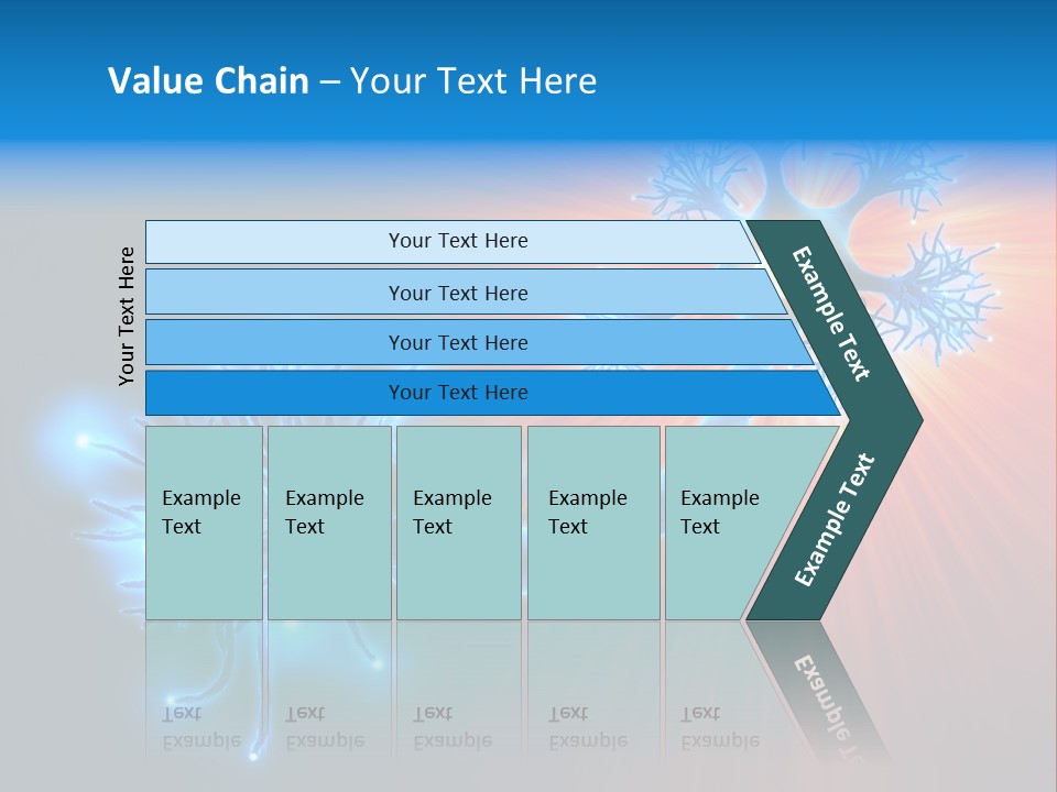 Dendrite Nucleus Brain PowerPoint Template