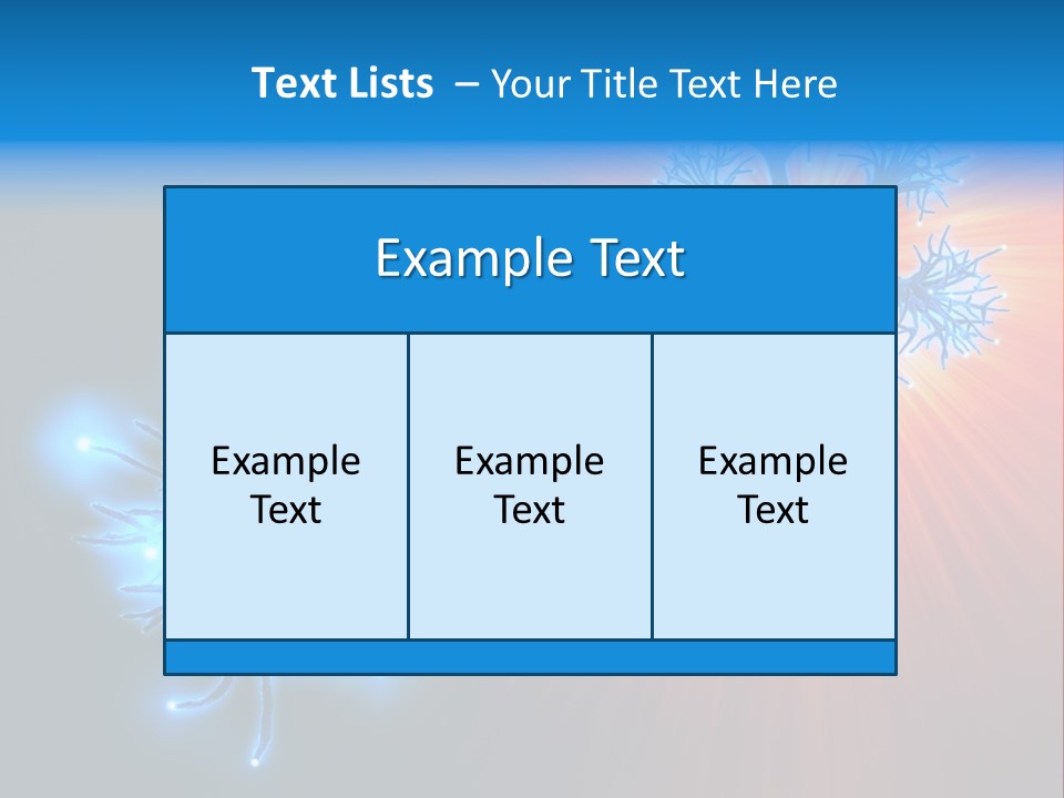 Dendrite Nucleus Brain PowerPoint Template