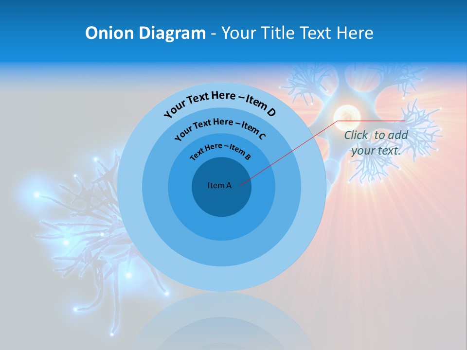 Dendrite Nucleus Brain PowerPoint Template