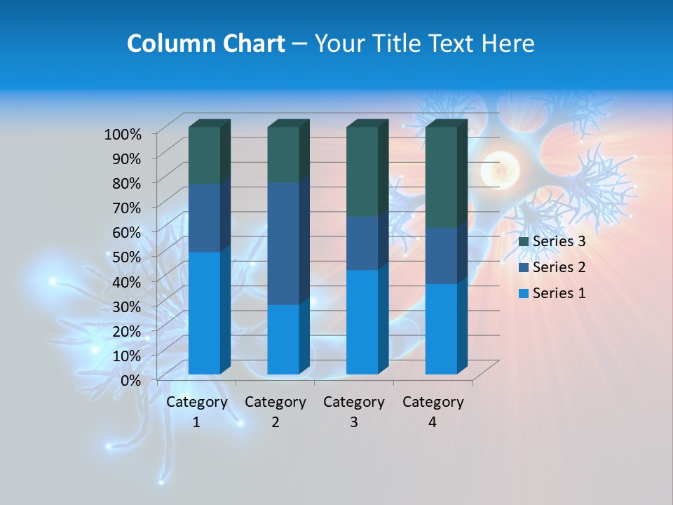 Dendrite Nucleus Brain PowerPoint Template