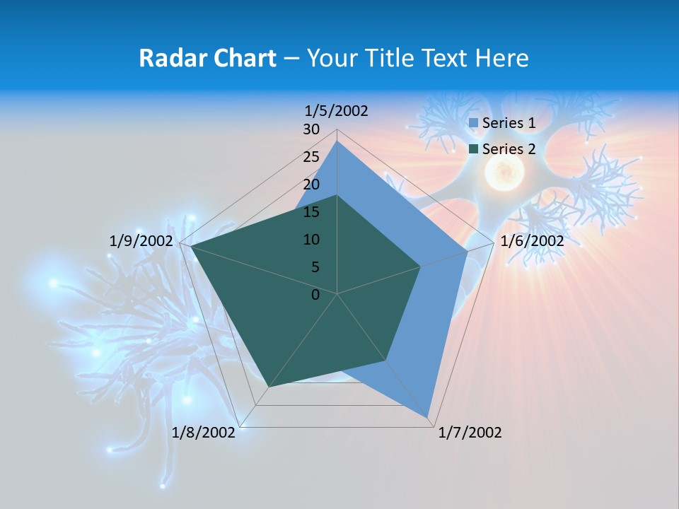 Dendrite Nucleus Brain PowerPoint Template