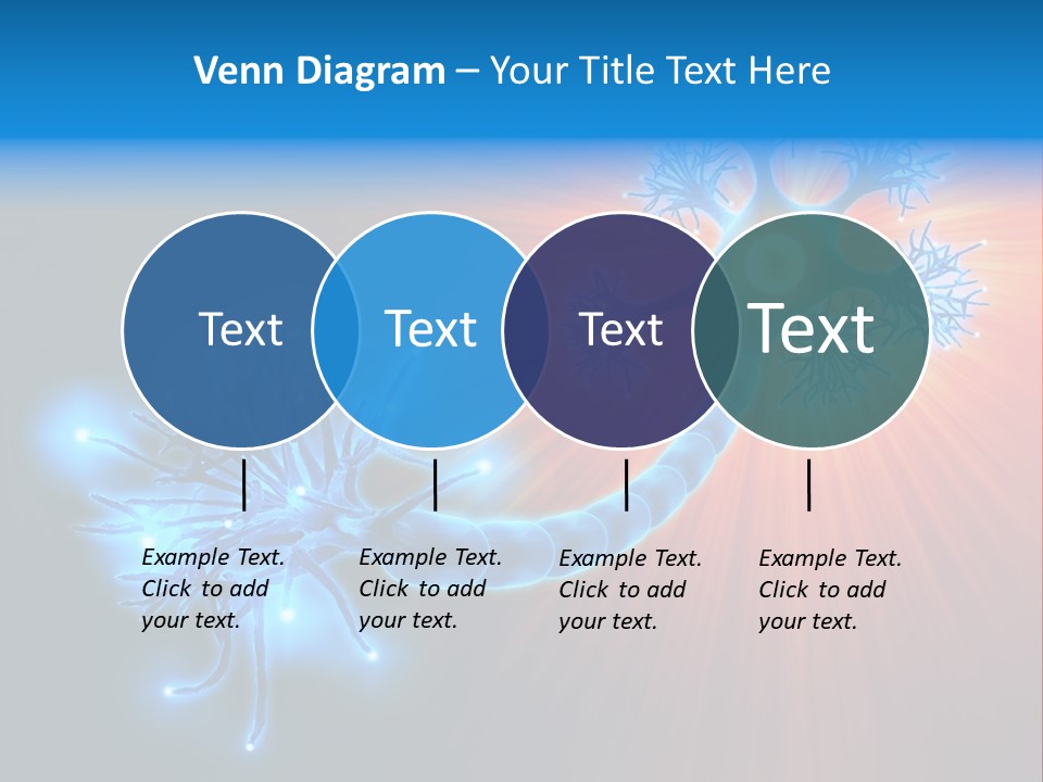 Dendrite Nucleus Brain PowerPoint Template