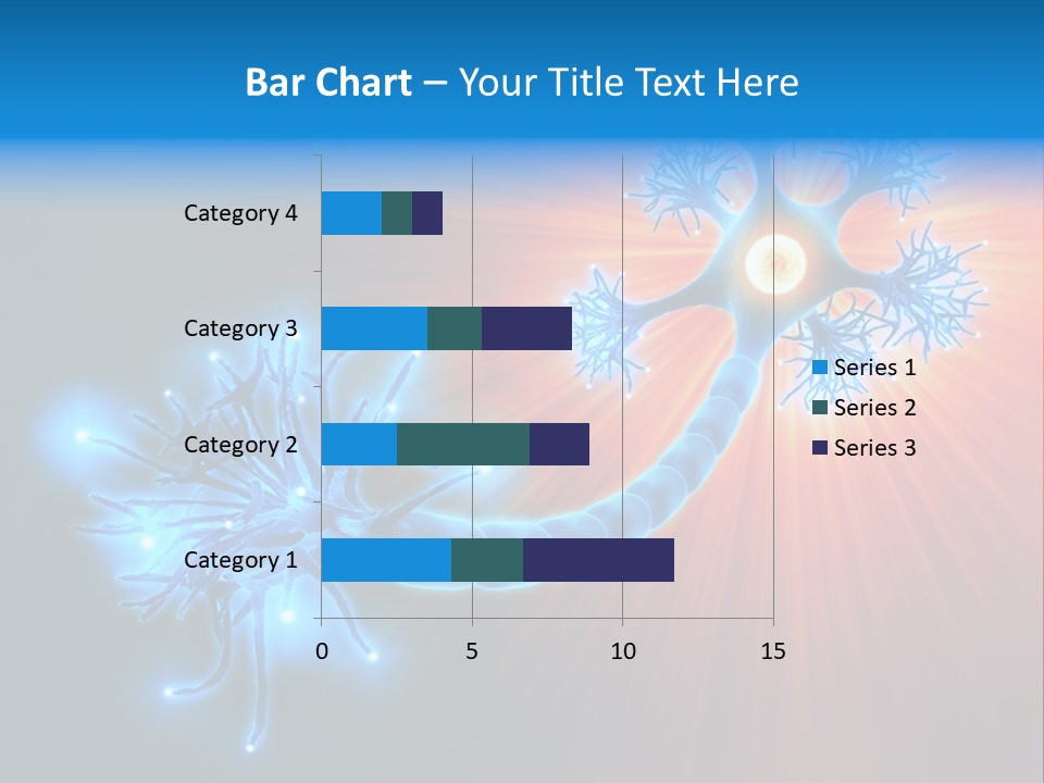 Dendrite Nucleus Brain PowerPoint Template