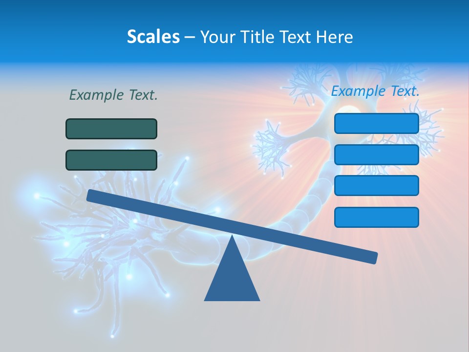 Dendrite Nucleus Brain PowerPoint Template