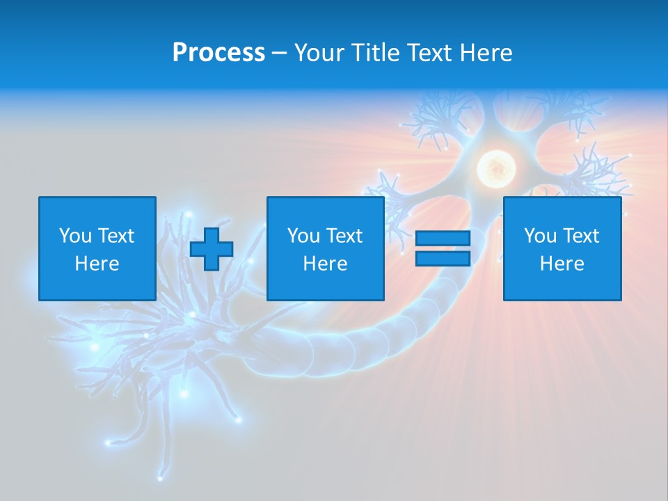 Dendrite Nucleus Brain PowerPoint Template