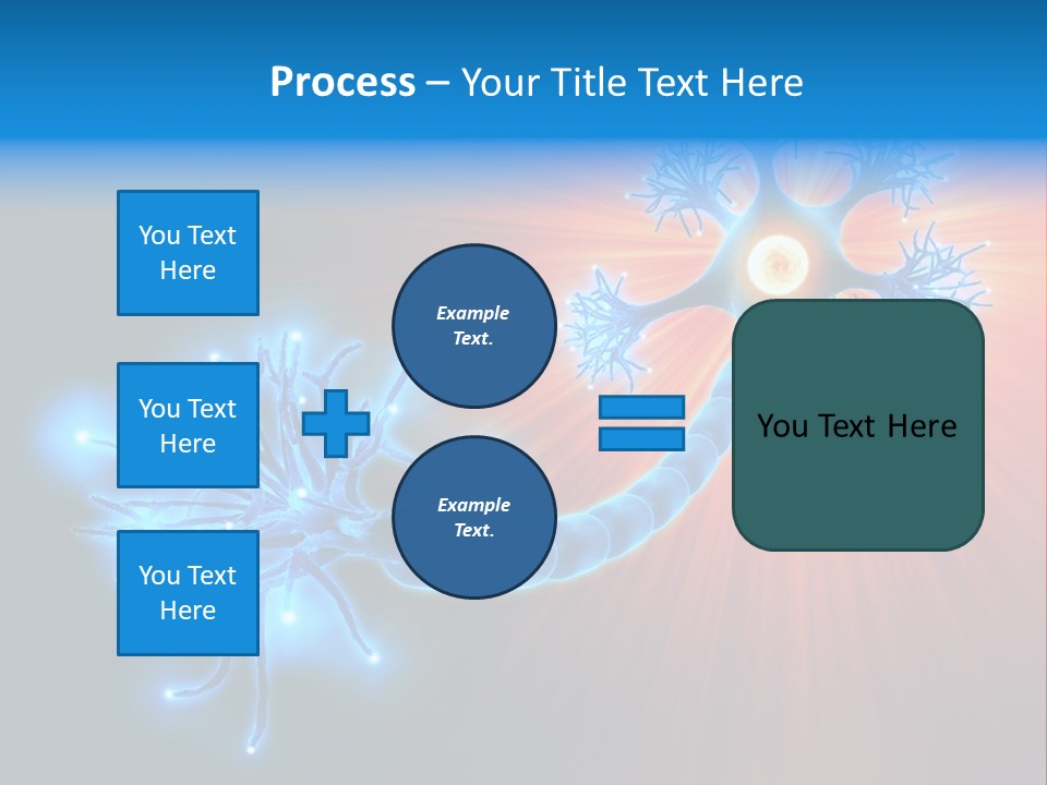 Dendrite Nucleus Brain PowerPoint Template