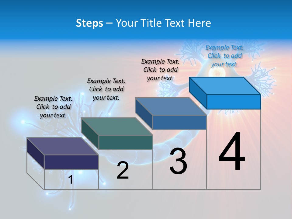 Dendrite Nucleus Brain PowerPoint Template